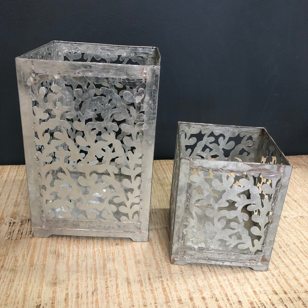Set of Two Secret Garden Candle Holder by Jeremie